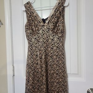 Candalate Formal maxi dress women black and Mettalic Gold with lace layover